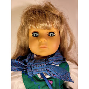 Vintage West Germany Engel Puppe Girl Doll